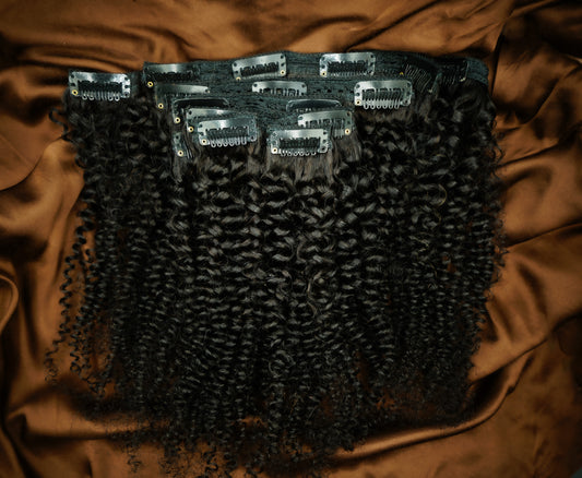 Serah Kinky Curly Clip-Ins
